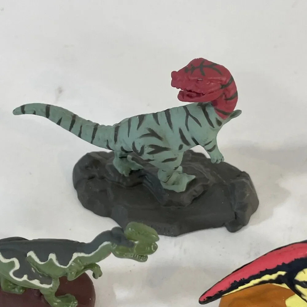 Jurassic Park Lot Of 6 Die-Cast Metal Dinosaurs 1993 Kenner Vintage Toys 90s